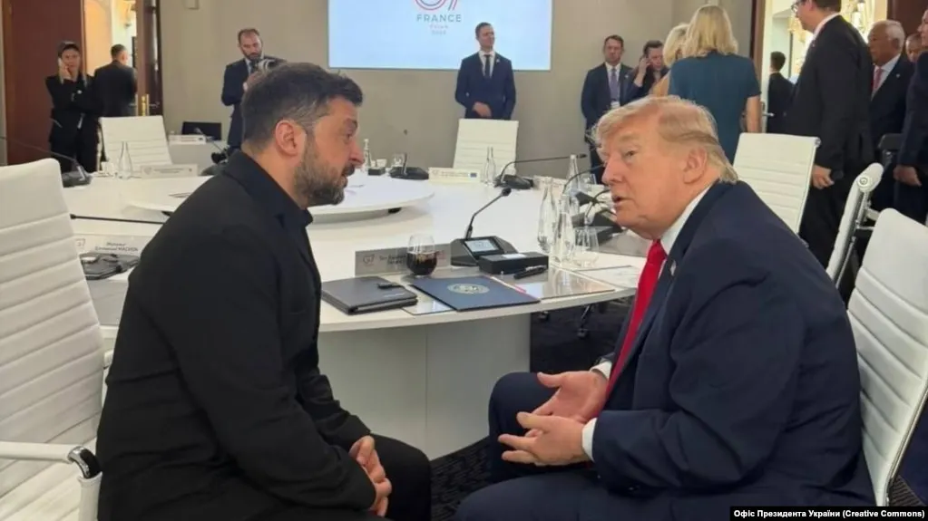 На саммите G7 в Эвиане участники согласовали необходимость наращивания давления на Россию, обсуждались новые санкции в энергетике и банковской сфере, а также поставки Украине средств ПВО.