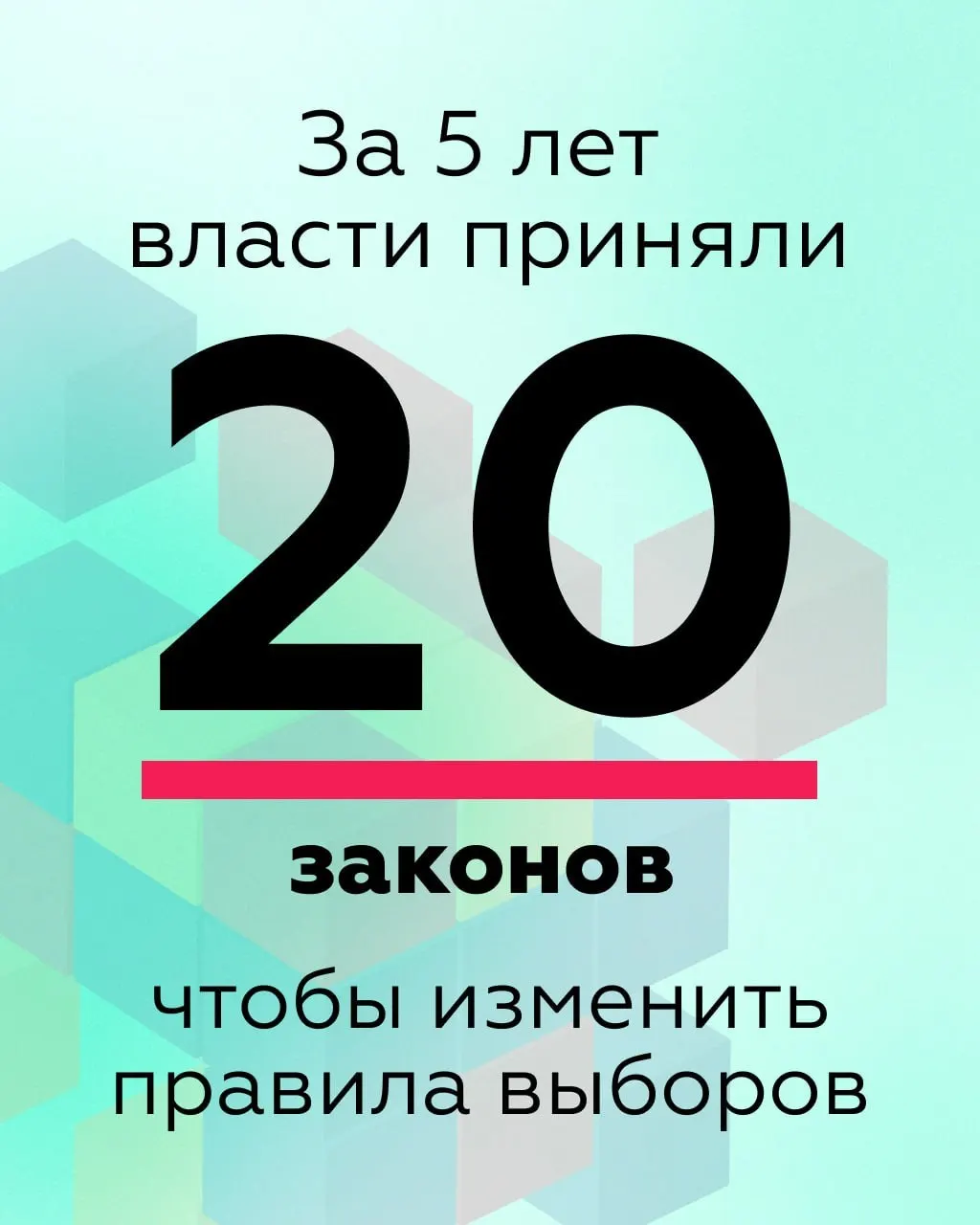 Аналитическое исследование показывает, что за последние пять лет внесены около 20 изменений в законодательство, которые сужают избирательные права граждан, ограничивают общественный контроль и делают процедуры голосования менее прозрачными.