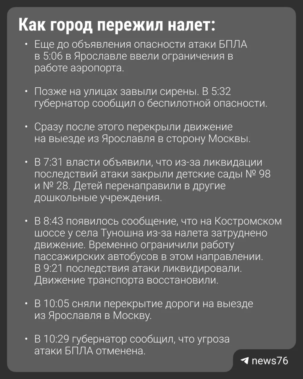 67 беспилотников атаковали регион утром; один человек погиб, 27 пострадали. Подробности уточняются.