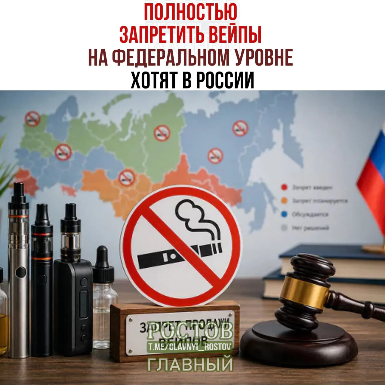 Правительство рассматривает предложение запрета на производство и продажу вейпов по всей стране. Региональные ограничения возможны, но единый федеральный подход обсуждается.